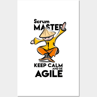 Scrum Master in Action Posters and Art